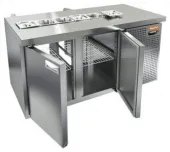Стол для салатов Hicold SL2-11GN без крышки (+2/+10) 350л, 2дв. 1390х700х850мм – купить в RuOborudovanie.ru с доставкой до двери Купить стол для салатов hicold sl2-11gn без крышки (+2/+10) 350л, 2дв. 1390х700х850мм – цена от завода, доставка до двери | RuOborudovanie.ru