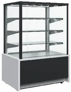 Витрина кондитерская Полюс Kc70 Vh 0,9-1 Light 9006-9005 (ВХСв-0,9Д Carboma Cube для шок.) – купить в Нижнем Новгороде по цене завода