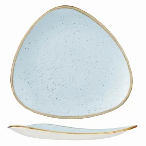 Тарелка мелкая треугольная 31,1СМ, без борта, Stonecast, цвет Duck Egg Blue Sdestr121 – купить в Нижнем Новгороде по цене завода