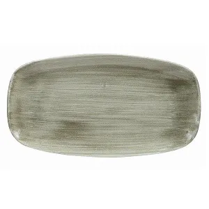 Блюдо прямоугольное Chefs 35,5Х18,9СМ, без борта, Stonecast Patina, цвет Burnished Green Pabgxo141 – купить в Нижнем Новгороде по цене завода