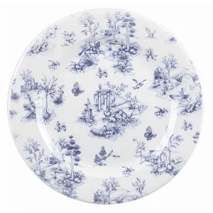 Тарелка мелкая 30,5СМ Vintage Prints, цвет Prague Toile Topvp111 – купить в Нижнем Новгороде по цене завода