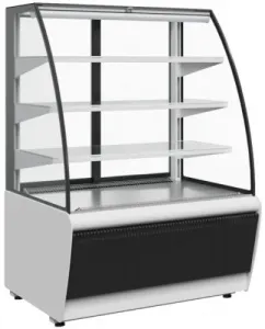 Витрина кондитерская Полюс Kc70 Vm 0,6-2 Standard 9006-9005 (ВХСв-0,6Д Carboma открытая) техно – купить в Нижнем Новгороде по цене завода