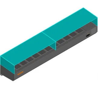 Витрина для ингридиентов Hicold VRTG2280 для стола Hicold Pz3 – купить в Нижнем Новгороде по цене завода