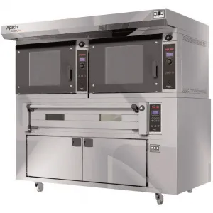 Печь конвекционная Apach 2K5P60P DP+E4L18PA Dpbi-T без козырька с подом с расстойкой – купить в Нижнем Новгороде по цене завода