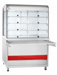 Купить прилавок-витрина нейтральный abat пвн-70км арт.21000011572 столеш.нерж., 3 полки в Нижнем Новгороде – цена завода, доставка до двери | RuOborudovanie.ru