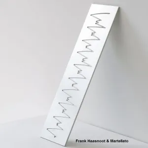 Трафарет для декора "Template Heartbeat" 30Х8,4СМ, нерж.сталь, дизайн - Frank Haasnoot 20Fh53 – купить в Нижнем Новгороде по цене завода