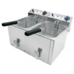 Фритюрница Beckers FR 8+8 на 16л, 6.6кВт, настольная, 400х520х350мм – купить в Нижнем Новгороде с доставкой Купить фритюрница beckers fr 8+8 на 16л, 6.6квт, настольная, 400х520х350мм в Нижнем Новгороде – цена завода, доставка до двери | RuOborudovanie.ru