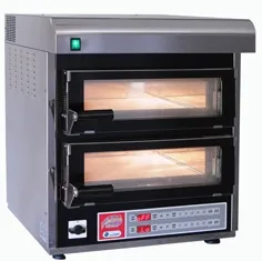 Печь подовая Eurochef PizzaChef MP4 электрическая 2-камерная с подом 39*39 см – купить в Москве по цене завода