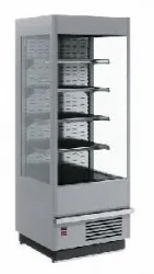 Купить горка холодильная fс 20-07 vm 0,7-2 9006-9005 (carboma cube 1930/710 вхсп-0,7) серебрист/черн – цена от завода, доставка до двери | RuOborudovanie.ru