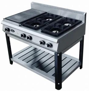 Плита газовая Grill Master Ф6ЖТЛСПГ на подставке (1 закрытая и 4 открытых горелки) – купить в Нижнем Новгороде по цене завода