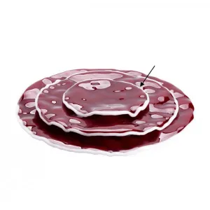 Тарелка стеклянная ВИНО вишневый D14См, Merlot Xglas-514 – купить в Нижнем Новгороде по цене завода