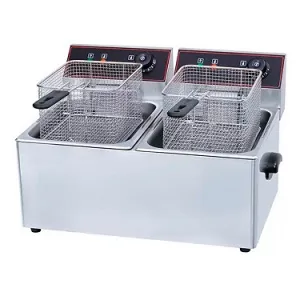 Фритюрница Hualian Machinery HEF-6L-2 (2 емкости) – купить в Нижнем Новгороде по цене завода