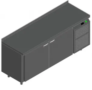 Стол с охл.шкафом для пивных кег Hicold br1-11/snk w – купить в Нижнем Новгороде по цене завода