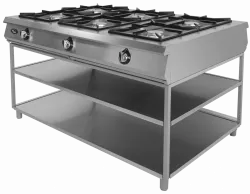 Купить плита газовая grill master ф6п2г/1000 газ (50060) на подставке 6конф. 54квт, подход с 2-х сторон в Нижнем Новгороде – цена завода, доставка до двери | RuOborudovanie.ru