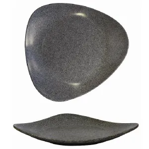 Тарелка треугольная мелкая 35Х32,5СМ, меламин, Lotus Melamine, цвет Granite Zplglp41 – купить в Нижнем Новгороде по цене завода