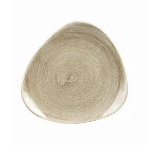 Тарелка мелкая треугольная 19,2СМ, без борта, Stonecast Patina, цвет Antique Taupe Paattr71 – купить в Нижнем Новгороде по цене завода