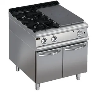 Плита газовая Apach Chef LineLRSTG89R2SXCS со сплошной поверх. 900 серии /ВЫСТ – купить в Нижнем Новгороде по цене завода
