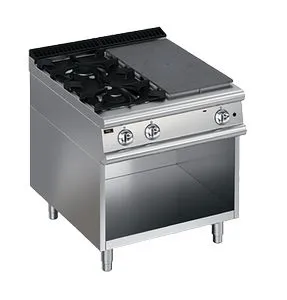 Плита газовая Apach Chef Line Lrstg89R2Sxos со сплошной поверхностью 900 серии – купить в Нижнем Новгороде по цене завода