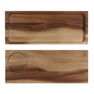 Блюдо деревянное 41Х16,5СМ, двухстороннее, Buffet Wood Zcawlwsb1 – купить в Нижнем Новгороде по цене завода