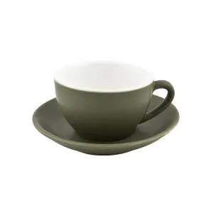 Чашка Cappuccino 280МЛ (БЛЮДЦЕ 15СМ), Bevande цвет Sage 978453 – купить в Нижнем Новгороде по цене завода