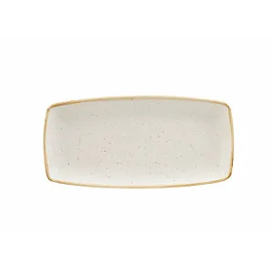 Блюдо сервировочное 29,5Х15СМ, без борта, Stonecast, цвет Barley White Swhsop111 – купить в Нижнем Новгороде по цене завода