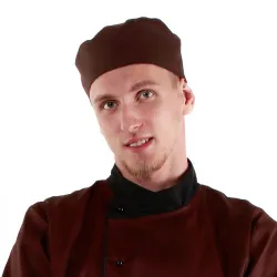 Купить шапочка повара таблетка коричневая [00400] в Нижнем Новгороде – цена завода, доставка до двери | RuOborudovanie.ru