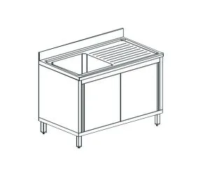 Ванна моечная Apach Chef Line Ls106-54Rwsd – купить по цене завода