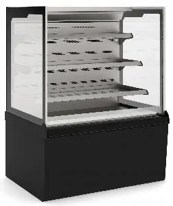 Витрина кондитерская Es system k Carina 06 Self открытая 1,0 черная/серая – купить в Нижнем Новгороде по цене завода
