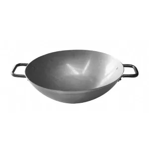 Сковорода "Wok" D 36СМ H11,9См 7,1Л, с двумя ручками, белая сталь, серия Excalibur 36109M36 – купить в Нижнем Новгороде по цене завода