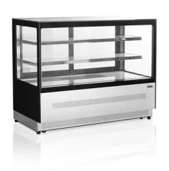 Купить витрина кондитерская tefcold lpd1500f/black черная/нерж холодильная – цена от завода, доставка до двери | RuOborudovanie.ru