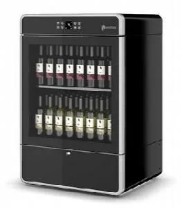 Шкаф винный Enofrigo I.Am H1200 стат. , черный, рамка серебр., 2 полки S1S1Na+1/Ga89430001 – купить в Нижнем Новгороде по цене завода