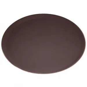 Поднос D 28см серия Jiwins Jw-R1100Ct-Br, коричневый, прорезиненный круглый – купить в Нижнем Новгороде по цене завода