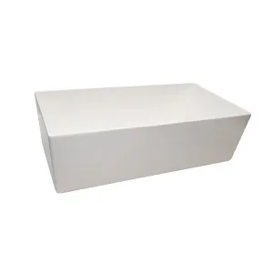 Салатник прямоугольный 18,5Л (51Х25,5СМ H15См), алюминий с покрытием, цвет белый Cw4034W – купить в Нижнем Новгороде по цене завода