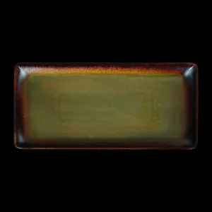 Блюдо прямоугольное Corone Verde 340х162 мм синий+зеленый – купить в Нижнем Новгороде по цене завода