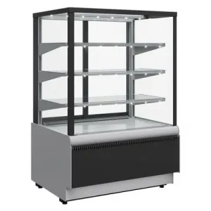 Витрина кондитерская Полюс KC70 VM 0,9-1 9006-9005 (ВХСв-0,9д Carboma Cube ТЕХНО) – купить в Нижнем Новгороде по цене завода