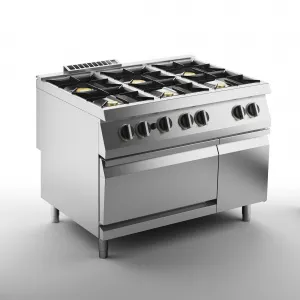 Плита газовая 6 конфорочная 900 серии Apach Chef Line Slrrg129Fgcs – купить в Нижнем Новгороде по цене завода