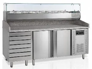 Стол для пиццы Tefcold Pt1310 + Vk38-200 – купить в Нижнем Новгороде по цене завода
