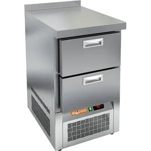 Стол морозильный Hicold SNE 2/BT на 95л (-10-18), 2 ящ, 565х600х850, ниж.агрег. – купить в Нижнем Новгороде по цене завода