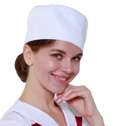 Купить шапочка повара таблетка белая [00400] в Нижнем Новгороде – цена завода, доставка до двери | RuOborudovanie.ru