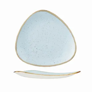 Тарелка мелкая треугольная 19,2СМ, без борта, Stonecast, цвет Duck Egg Blue Sdestr71 – купить в Нижнем Новгороде по цене завода