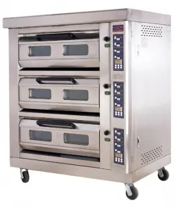 Печь статическая Kocateq EFO 6C с парогенератором 3-камерная с подом 85,5*65,5см – купить в Нижнем Новгороде по цене завода