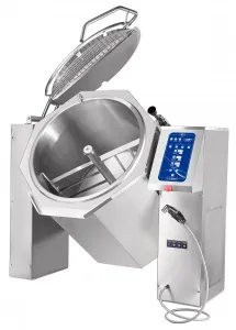 Котел пищеварочный Abat КПЭМ-160-ОМ2 арт.11000019176 с миксером и сливным краном – купить в Нижнем Новгороде по цене завода