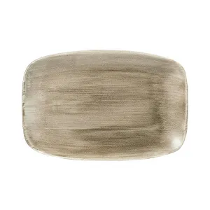 Блюдо прямоугольное Chefs 30Х19,9СМ, без борта, Stonecast Patina, цвет Antique Taupe Paatobl41 – купить в Нижнем Новгороде по цене завода