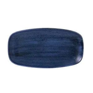 Блюдо прямоугольное Chefs 35,5Х18,9СМ, без борта, Stonecast Plume, цвет Ultramarine Plulxo141 – купить в Нижнем Новгороде по цене завода