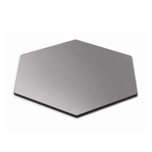 Полка Skycap Large D48,3См H1См, шестиугольная, закаленное стекло, цвет черный Sg011 – купить в Нижнем Новгороде по цене завода