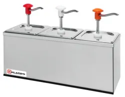 Дозатор для соусов с 3 помпами и 3 гастроемкостями GN1/6*200 мм Kalando KD002 3 set – купить в Нижнем Новгороде с доставкой Купить дозатор для соусов с 3 помпами и 3 гастроемкостями gn1/6*200 мм kalando kd002 3 set в Нижнем Новгороде – цена завода, доставка до двери | RuOborudovanie.ru