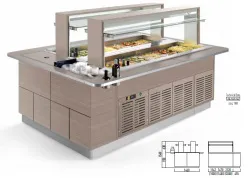 Стол шведский комб. островн. Enofrigo FAST GOURMET ISOLA DOPPIA BM+RF 2000 венге – купить в Нижнем Новгороде с доставкой Купить стол шведский комб. островн. enofrigo fast gourmet isola doppia bm+rf 2000 венге в Нижнем Новгороде – цена завода, доставка до двери | RuOborudovanie.ru