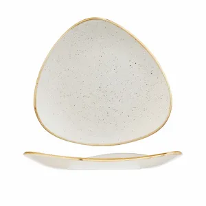 Тарелка мелкая треугольная 19,2СМ, без борта, Stonecast, цвет Barley White Swhstr71 – купить в Нижнем Новгороде по цене завода
