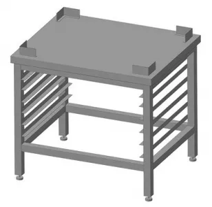 Подставка VIATTO ППК-U под пароконвектомат (842/665/692 труба 40/40) – купить в Нижнем Новгороде по цене завода