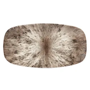 Блюдо прямоугольное Chefs 35,5Х18,9СМ, без борта, цвет Stone Zircon Brown, Studio Prints Stzbxo141 – купить в Нижнем Новгороде по цене завода